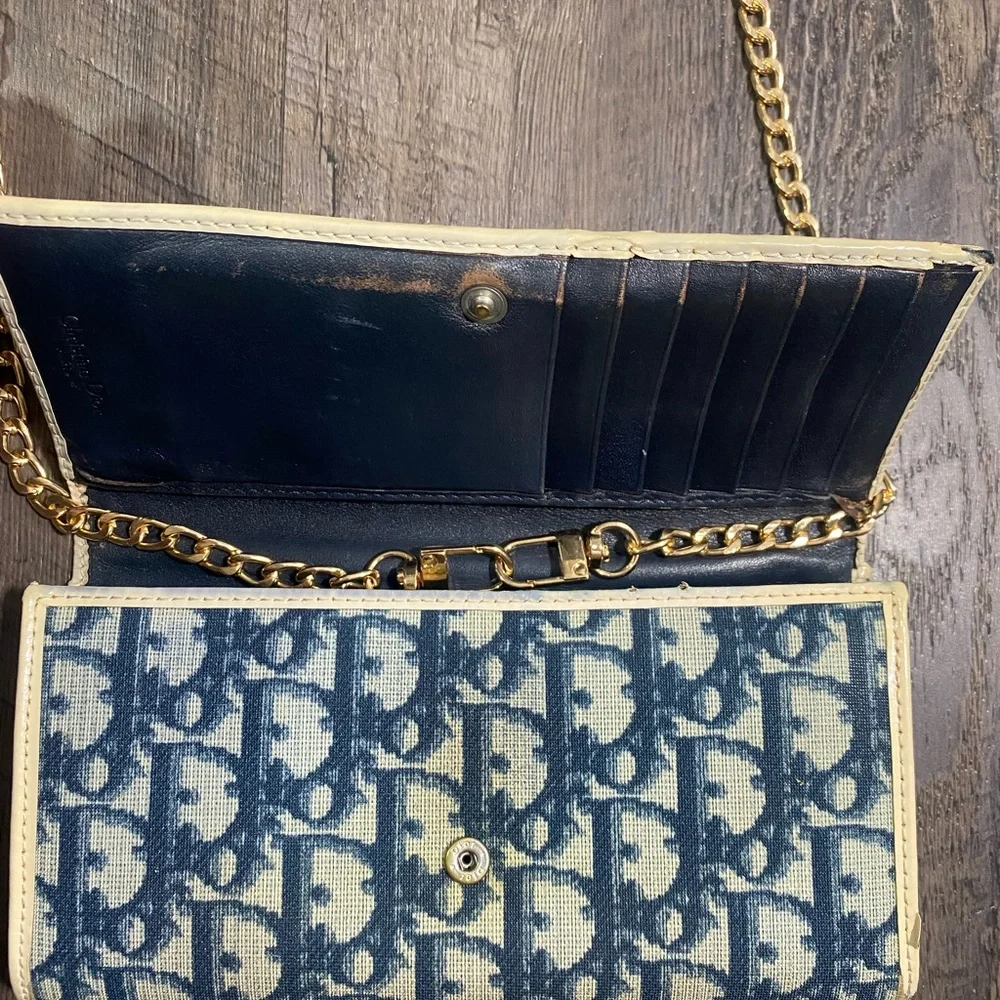 CHRISTIAN DIOR Trotter Wallet Crossbody - Picture 5 of 12